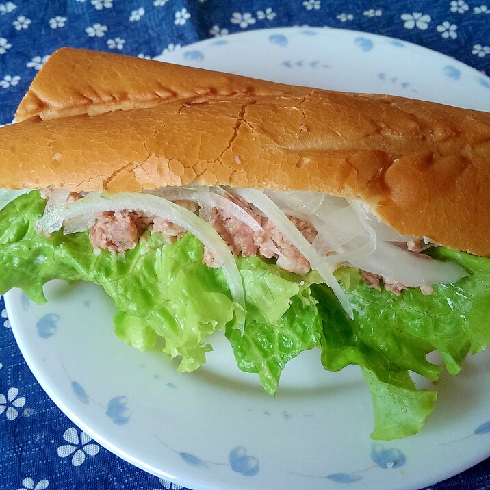 コンビーフのバゲットサンド レシピ 作り方 By けいちゃん088 楽天レシピ